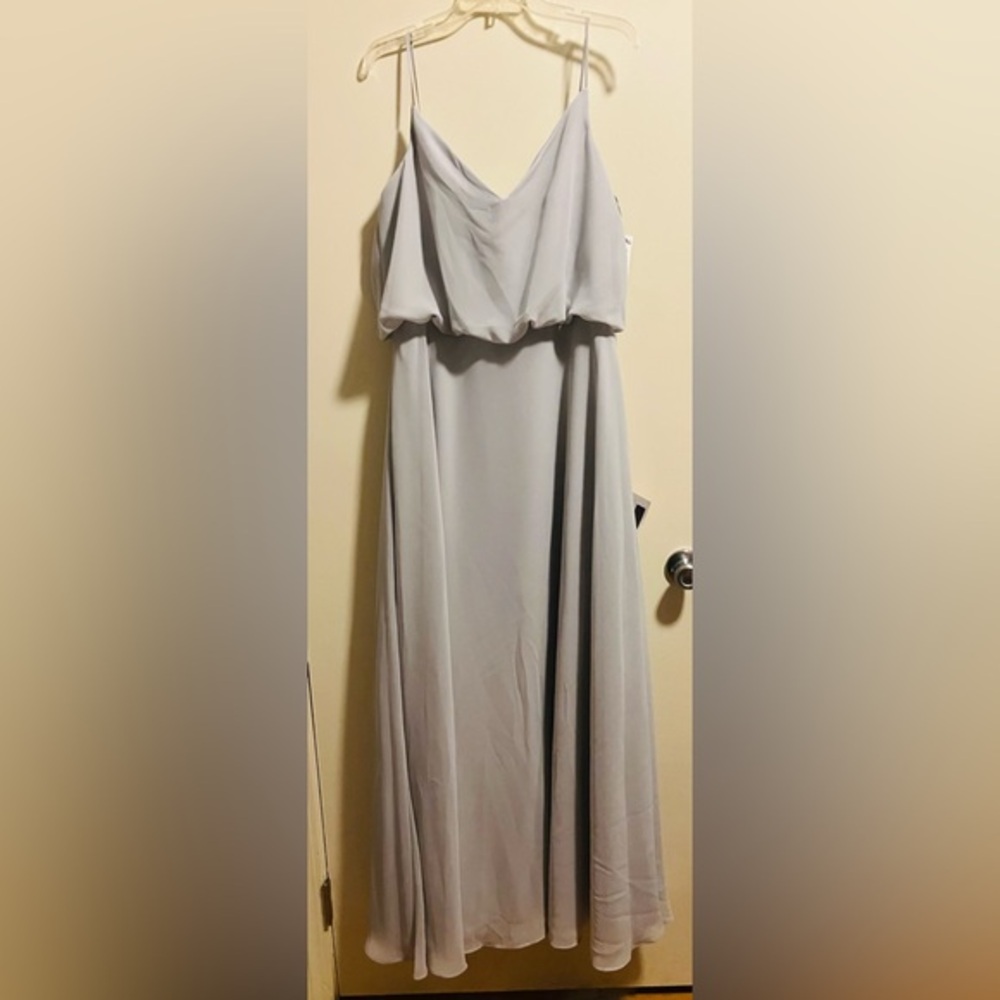 Sorella Vita Floor Length Bridesmaid Dress Arctic Blue Size 16